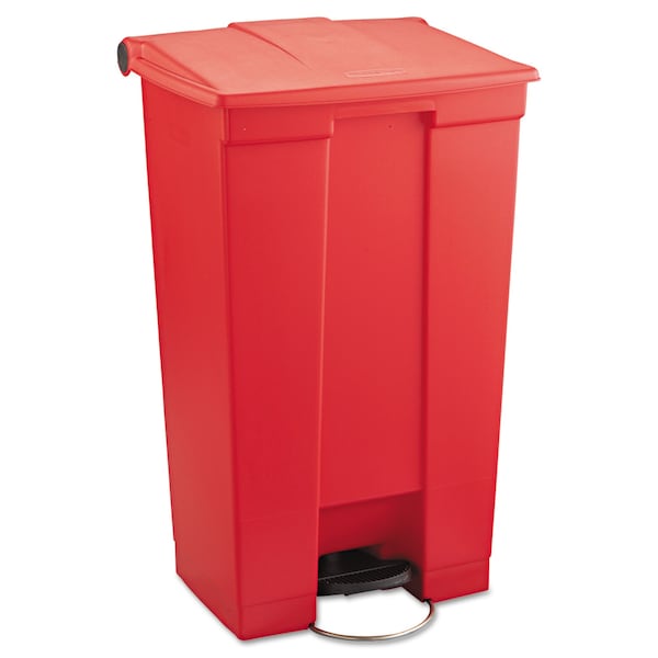 Rubbermaid Commercial 23 gal. Rectangular Trash Can FG614600RED - main